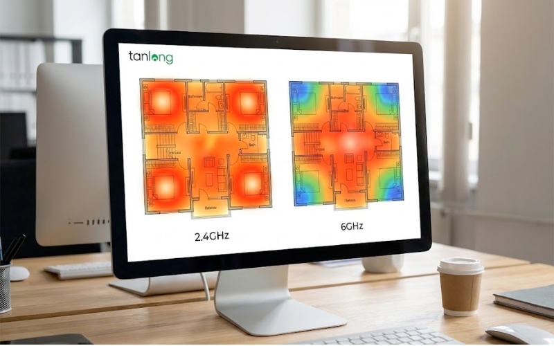 Test thực tế: U7 Lite xuyên tường tốt không tại nhà ống 4 tầng? (Sự thật về sóng 6GHz)