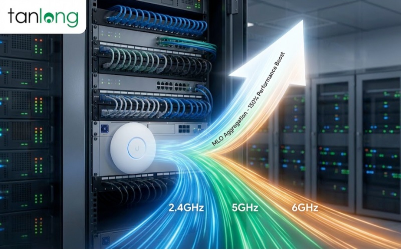 TÍNH NĂNG MLO TRÊN U7 PRO MAX: CHÌA KHÓA TĂNG TỐC VÀ GIẢM TRỄ TUYỆT ĐỐI TRÊN WIFI 7