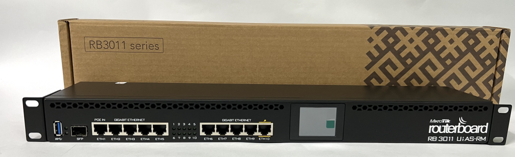 Hình ảnh thực tế của router Mikrotik RB3011UiAS-RM