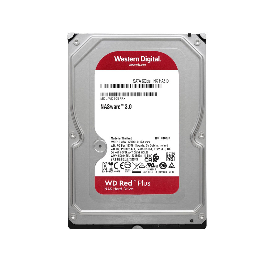 Ổ cứng gắn trong Western Red 4TB WD40EFRX