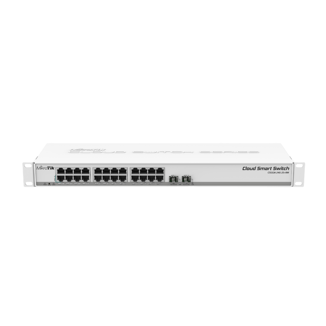 BỘ ĐỊNH TUYẾN MIKROTIK CSS326-24G-2S+RM