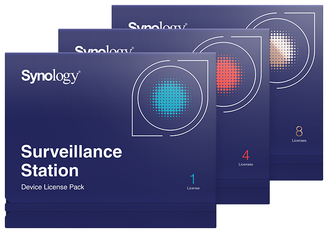 Phần mềm Synology 1/4/8 license for camera
