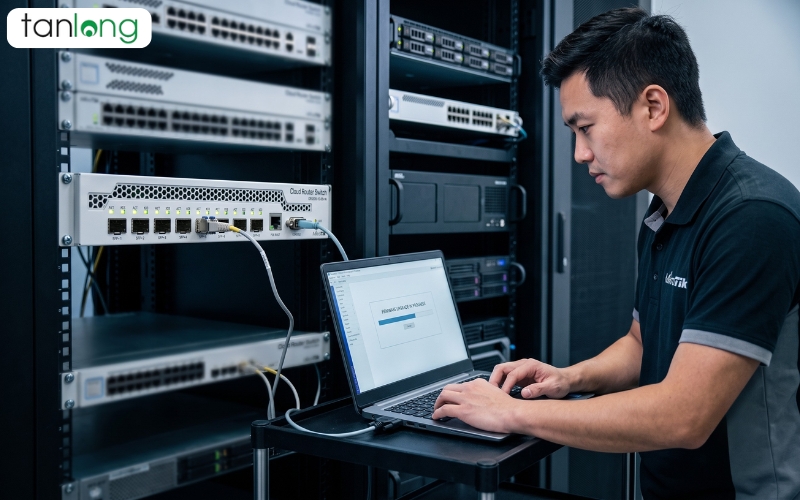 CRS309-1G-8S+IN FIRMWARE UPDATE: QUY TRÌNH 5 BƯỚC BACKUP AN TOÀN CHO HỆ THỐNG MẠNG DOANH NGHIỆP